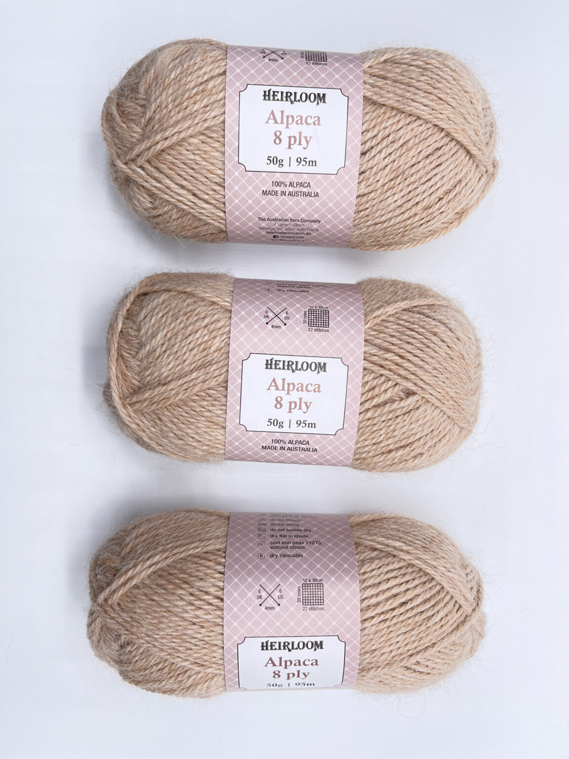 Heirloom Alpaca (8 ply) - The Knitting Nook