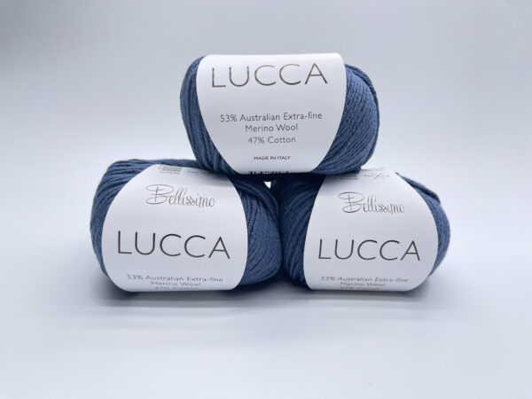 Bellissimo Lucca 8 Ply Wool - Denim