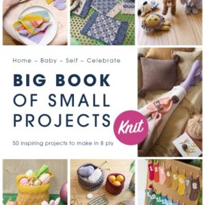 Big book of small projects knitting book